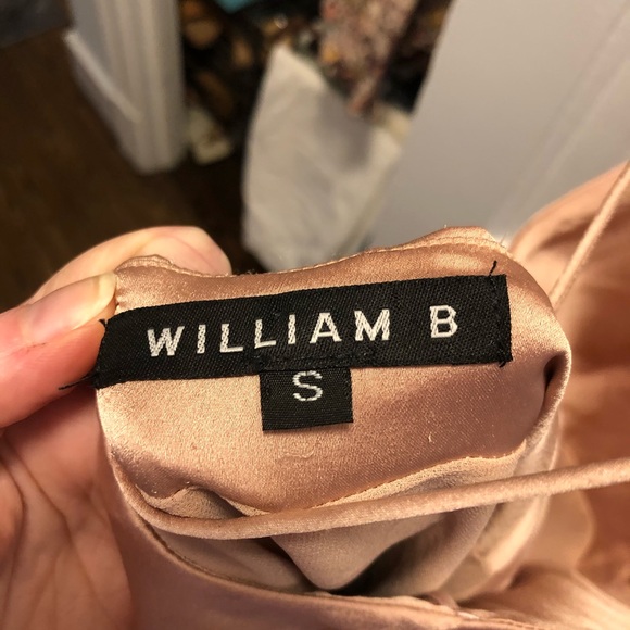 Gorgeous blush pink midi dress - size small - Picture 7 of 10